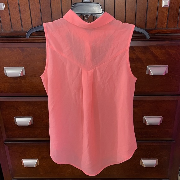 Coral Collared Blouse - Picture 2 of 2